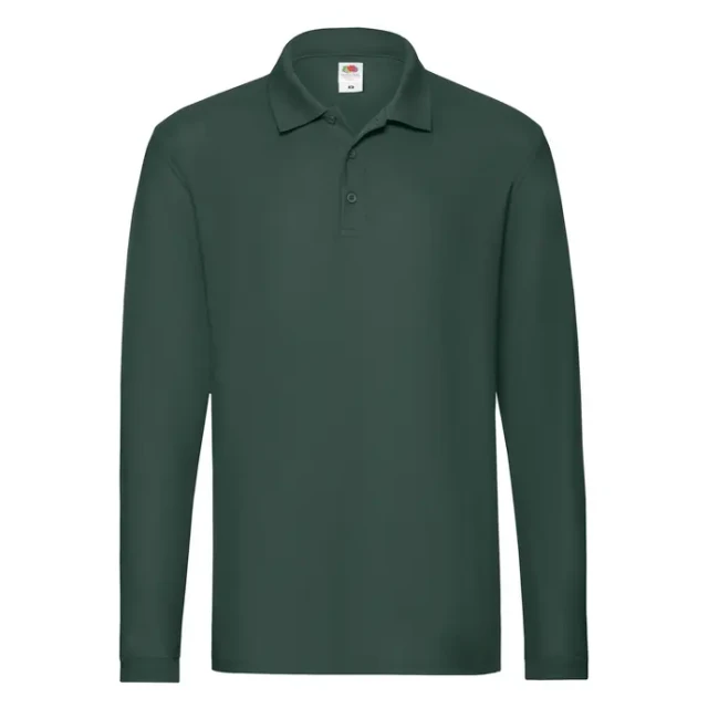 POLO PREMIUM MANICA LUNGA COLORATA 180gr